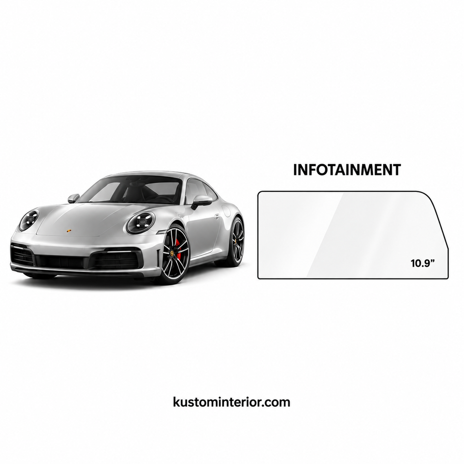 2020+ Porsche 911 Display Screen Protection Frame