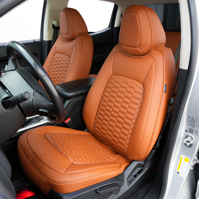2015-22 GMC Canyon Premium Custom Leather Seat Covers