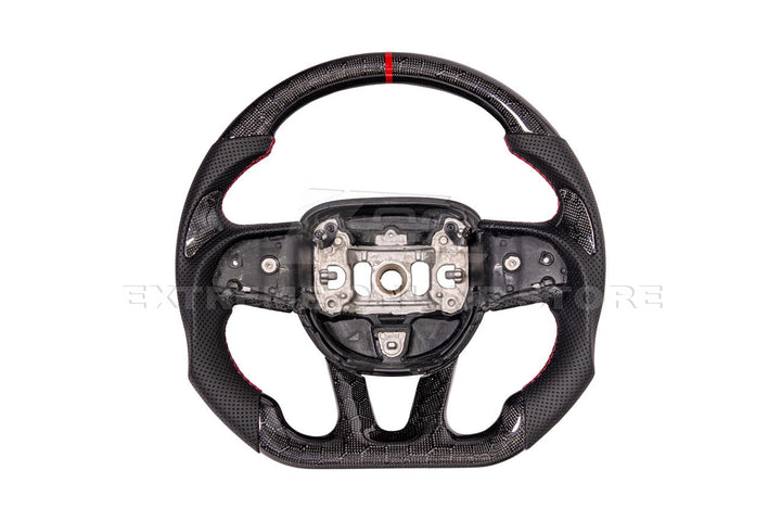2015+ Dodge Challenger Carbon Fiber Steering Wheel (Custom Order)