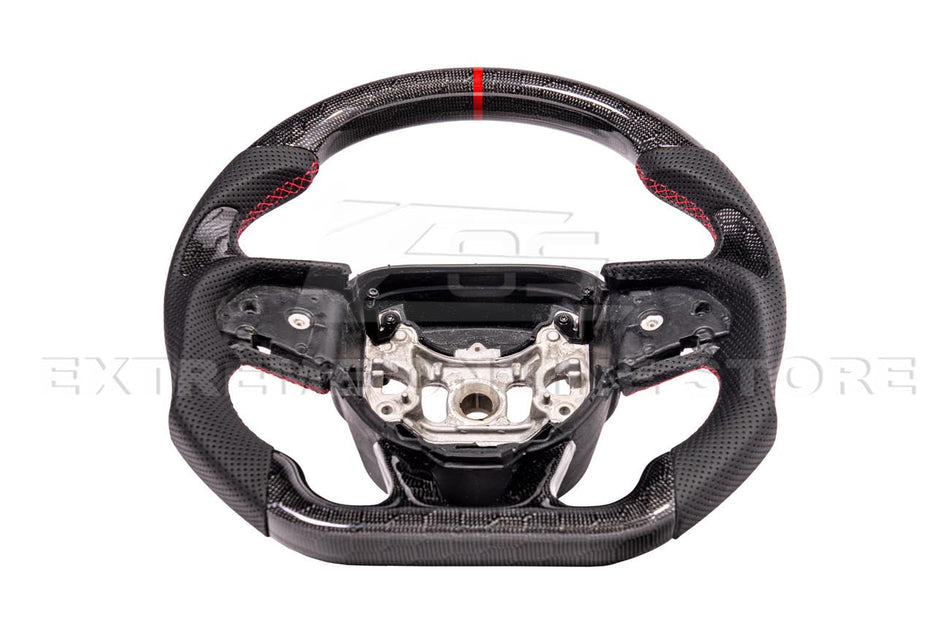 2015+ Dodge Charger Carbon Fiber Steering Wheel