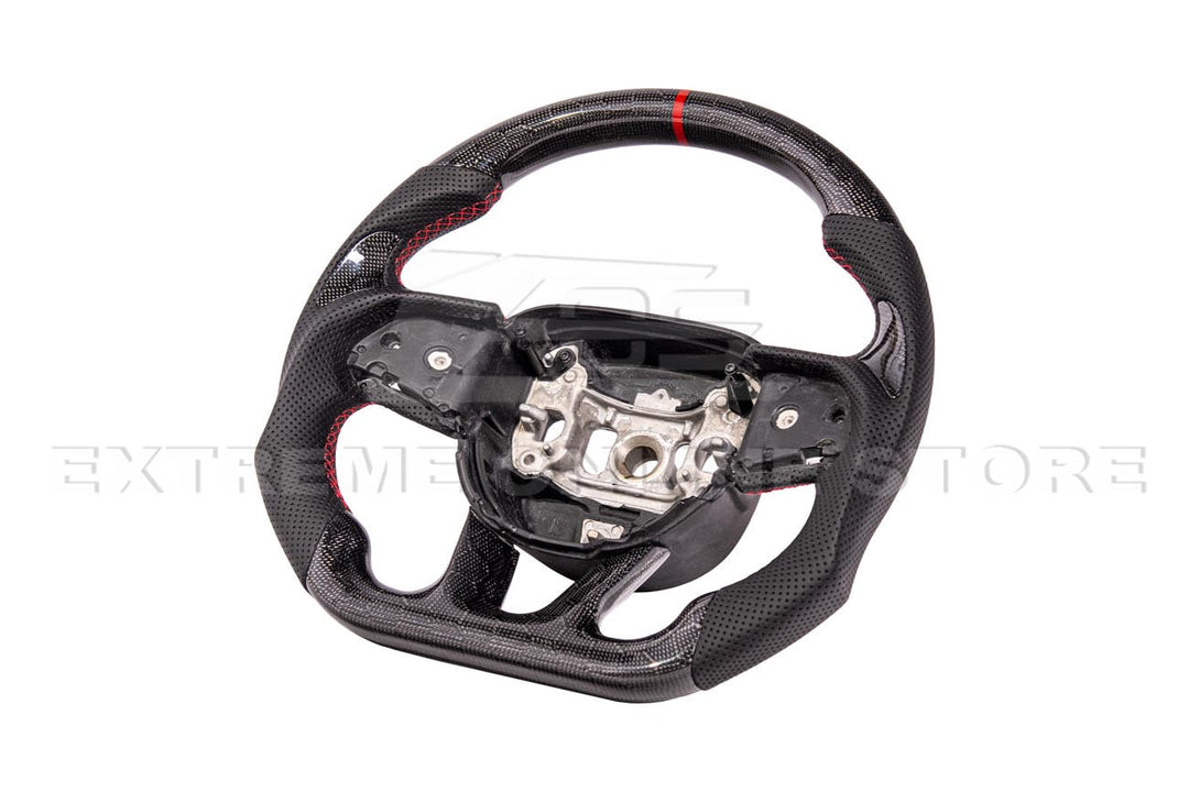 2015+ Dodge Challenger Carbon Fiber Steering Wheel (Custom Order)