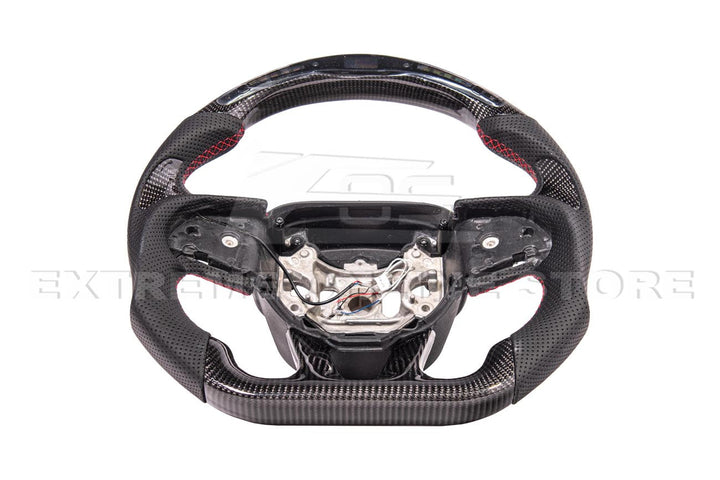 2015+ Dodge Challenger Carbon Fiber Steering Wheel (Custom Order)