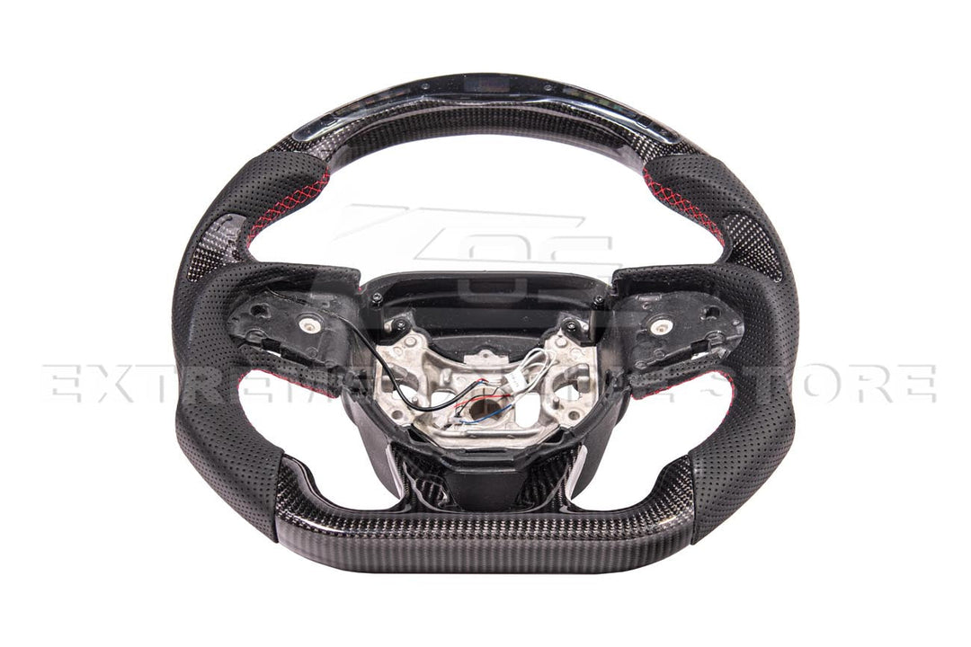 2015+ Dodge Charger Carbon Fiber Steering Wheel (Custom Order)