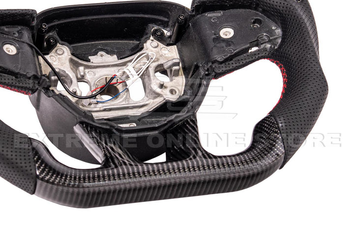 2015+ Dodge Challenger Carbon Fiber Steering Wheel (Custom Order)