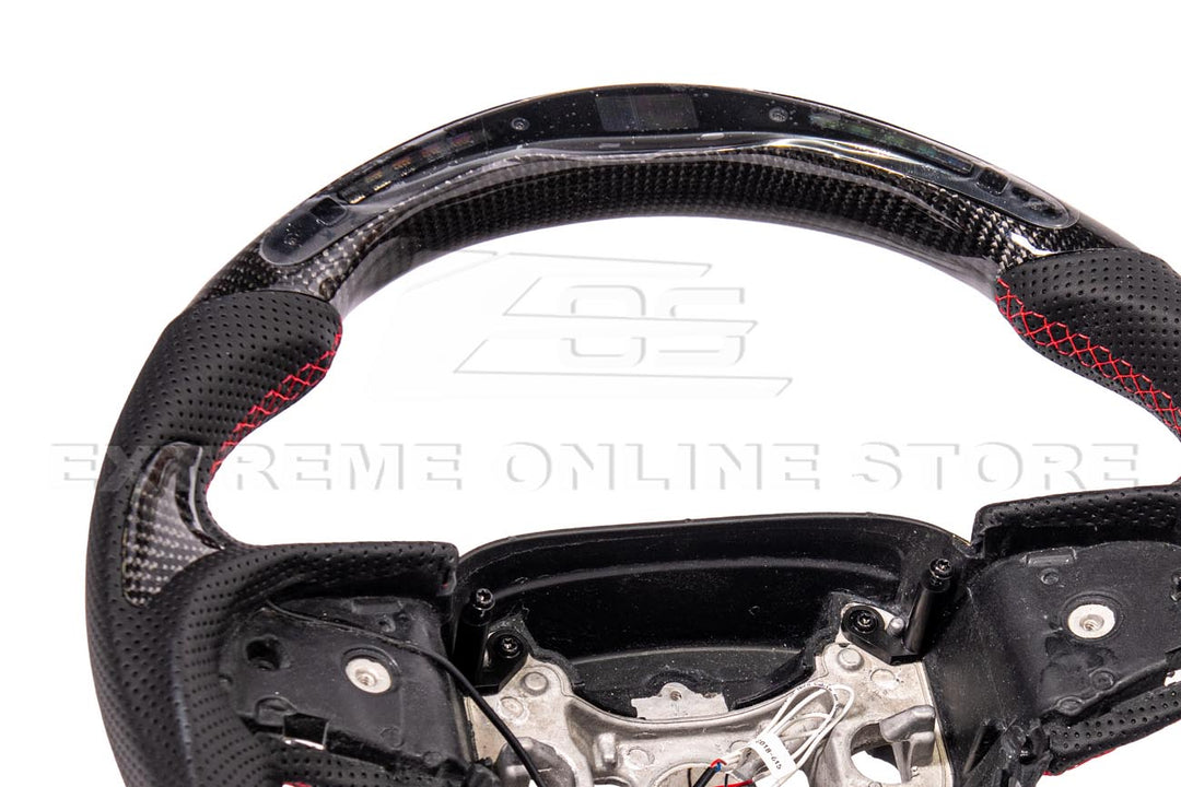 2015+ Dodge Challenger Carbon Fiber Steering Wheel (Custom Order)