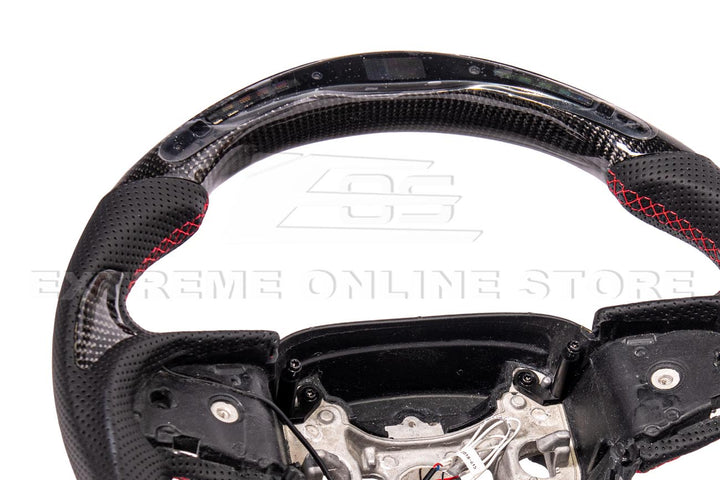 2015+ Dodge Challenger Carbon Fiber Steering Wheel (Custom Order)
