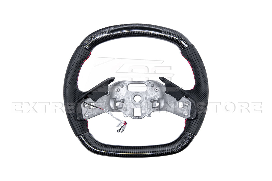 Corvette C8 Carbon Fiber Steering Wheel (Custom Order)