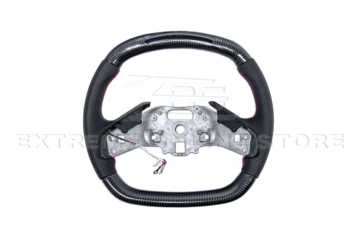 Corvette C8 Carbon Fiber Steering Wheel (Custom Order)