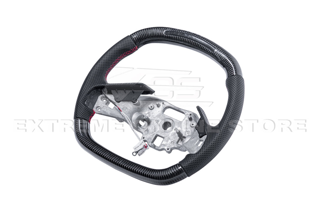 Corvette C8 Carbon Fiber Steering Wheel (Custom Order)