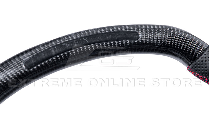 Corvette C8 Carbon Fiber Steering Wheel (Custom Order)