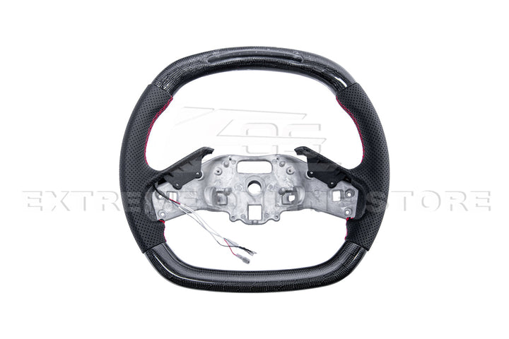 Corvette C8 Carbon Fiber Steering Wheel (Custom Order)
