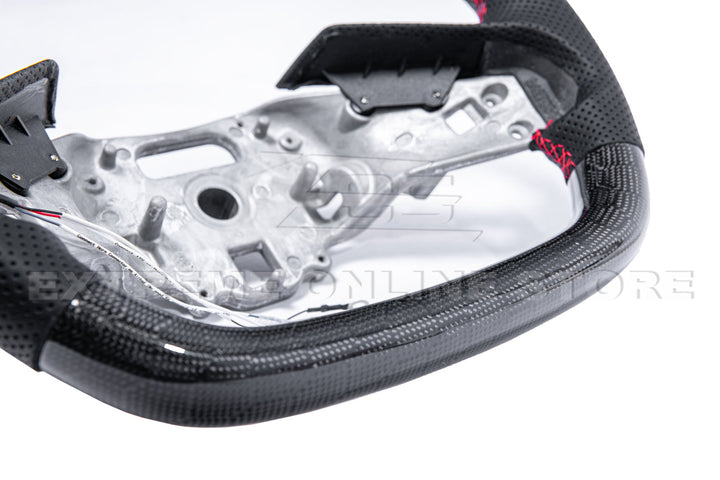 Corvette C8 Carbon Fiber Steering Wheel (Custom Order)