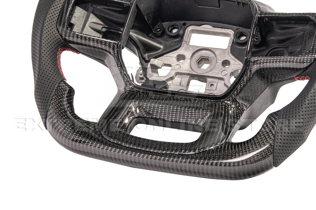2021+ Ford F150 Carbon Fiber Steering Wheel
