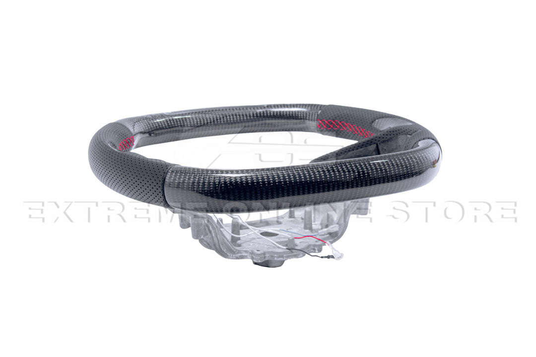 Corvette C8 Carbon Fiber Steering Wheel (Custom Order)