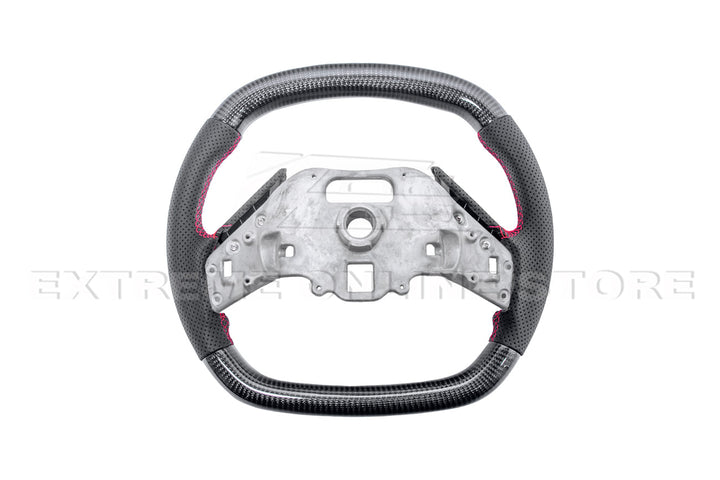 Corvette C8 Carbon Fiber Steering Wheel (Custom Order)