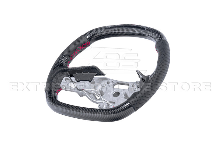 Corvette C8 Carbon Fiber Steering Wheel (Custom Order)