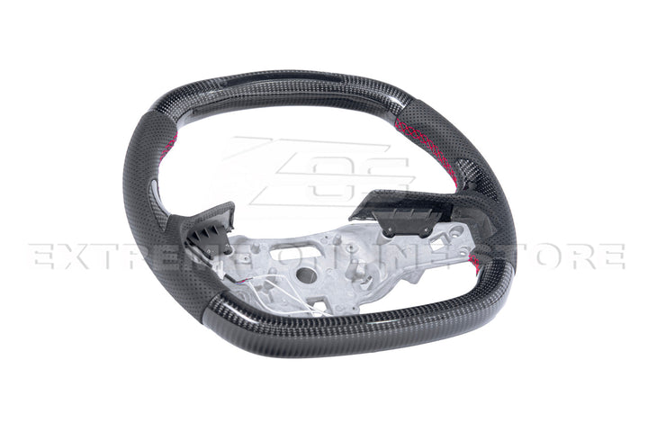 Corvette C8 Carbon Fiber Steering Wheel (Custom Order)