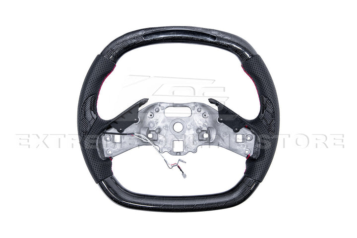 Corvette C8 Carbon Fiber Steering Wheel (Custom Order)