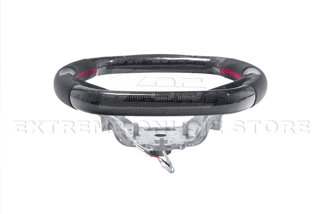 Corvette C8 Carbon Fiber Steering Wheel (Custom Order)