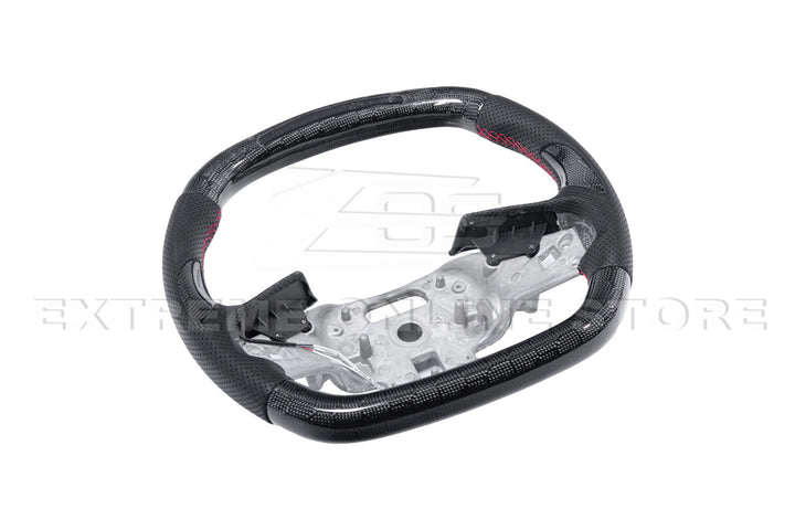 Corvette C8 Carbon Fiber Steering Wheel (Custom Order)