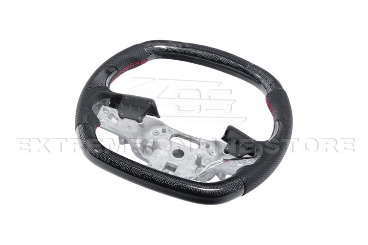 Corvette C8 Carbon Fiber Steering Wheel (Custom Order)