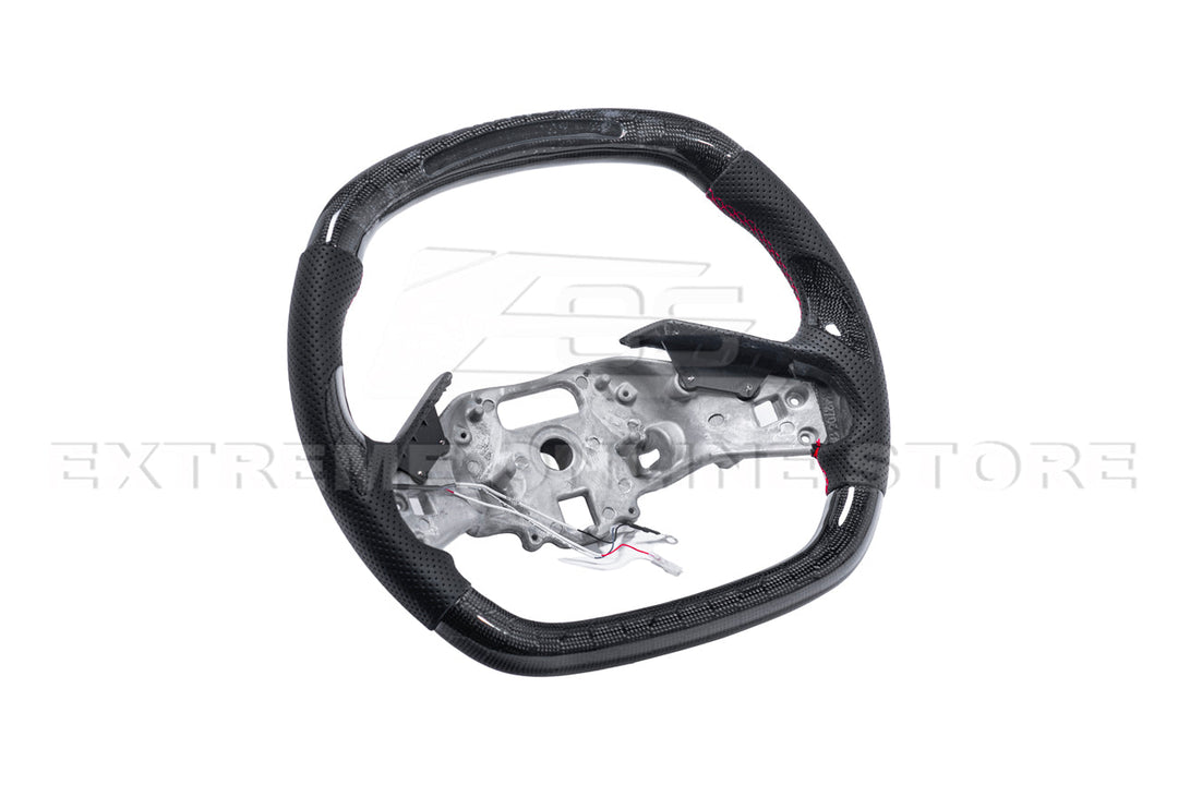 Corvette C8 Carbon Fiber Steering Wheel (Custom Order)