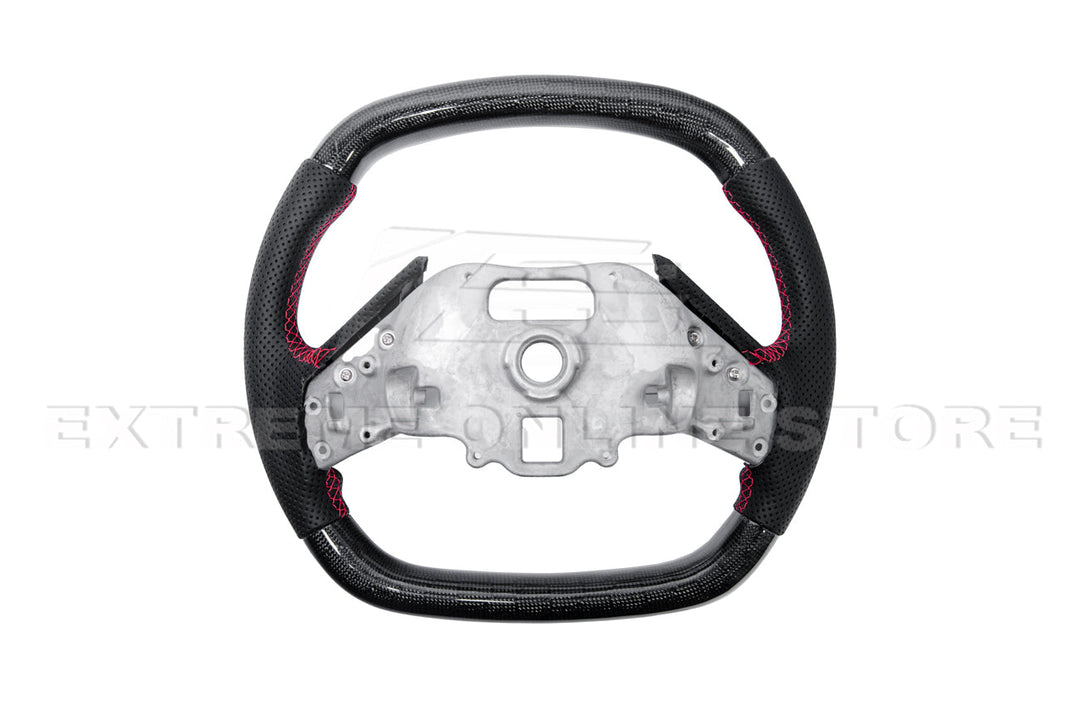 Corvette C8 Carbon Fiber Steering Wheel (Custom Order)
