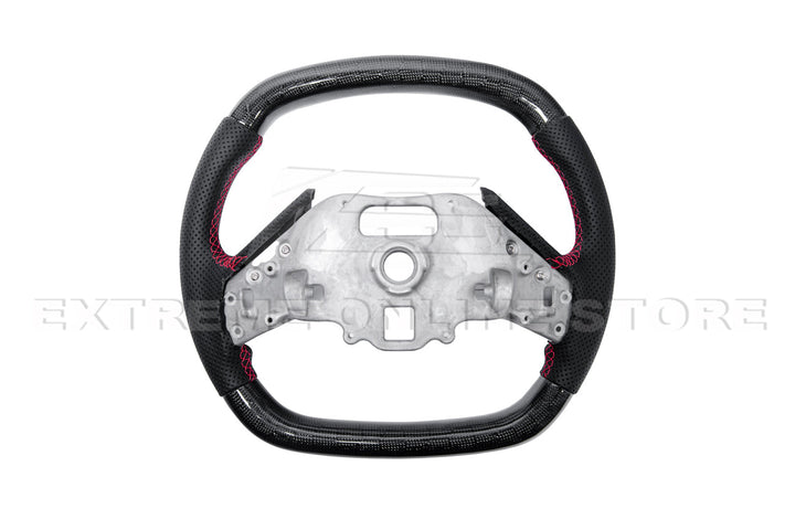 Corvette C8 Carbon Fiber Steering Wheel (Custom Order)