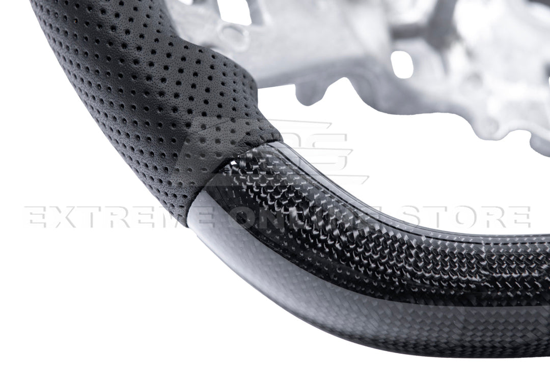 Corvette C8 Carbon Fiber Steering Wheel (Custom Order)