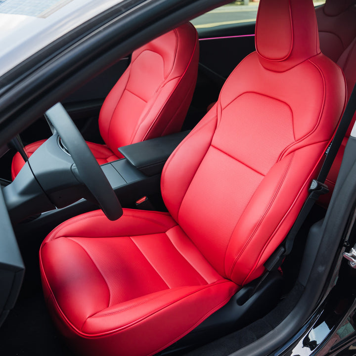 2024+ Tesla Model 3 Leather Seat Covers (Custom Order)