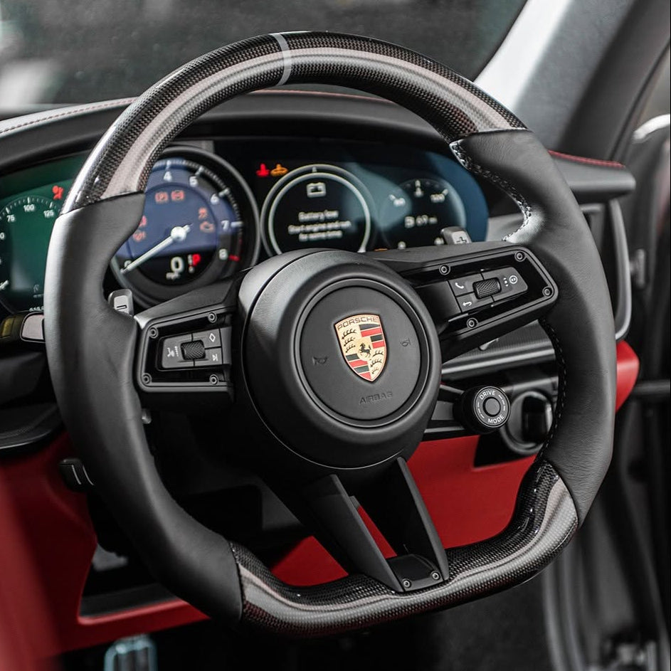 Porsche 911 Carbon Fiber Steering Wheel (Custom Order)