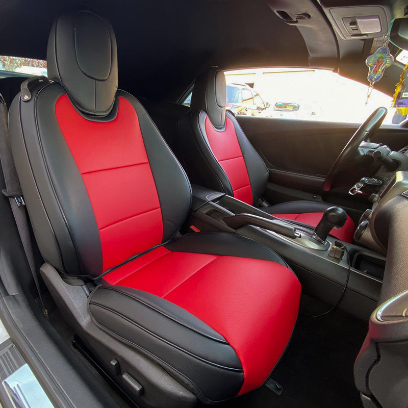 5th Gen Camaro Convertible Custom Leather Seat Covers