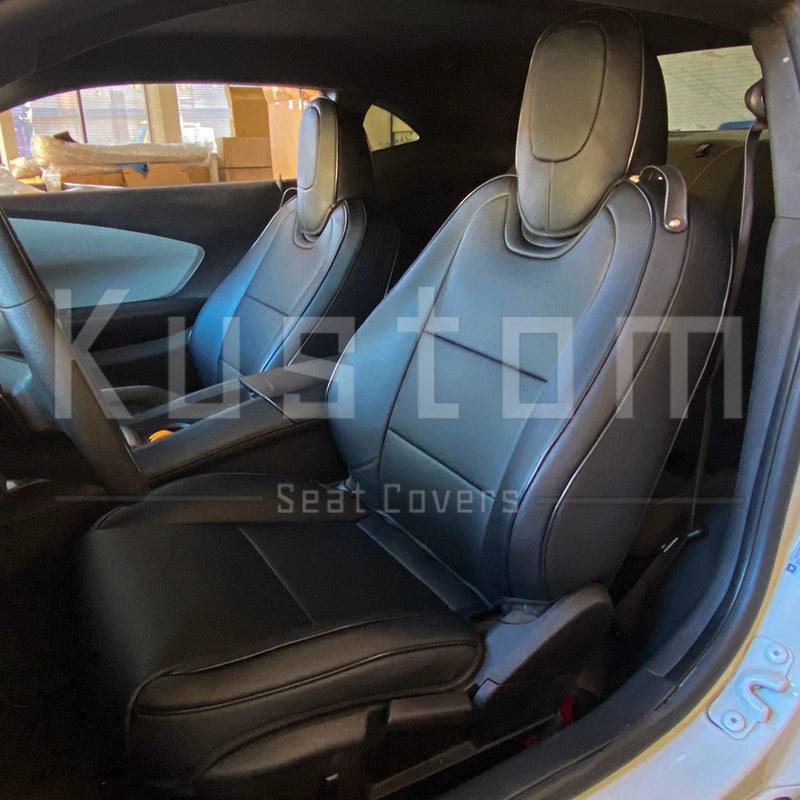 5th Gen Camaro Convertible Custom Leather Seat Covers