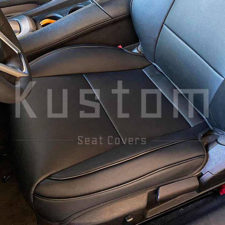 5th Gen Camaro Convertible Custom Leather Seat Covers