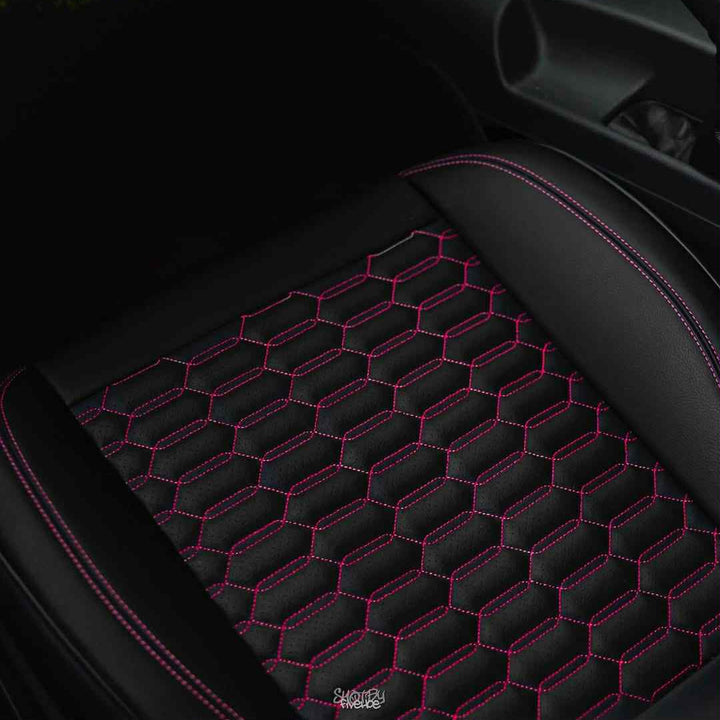2015-23 Ford Mustang Leather Seat Covers (Custom Order)