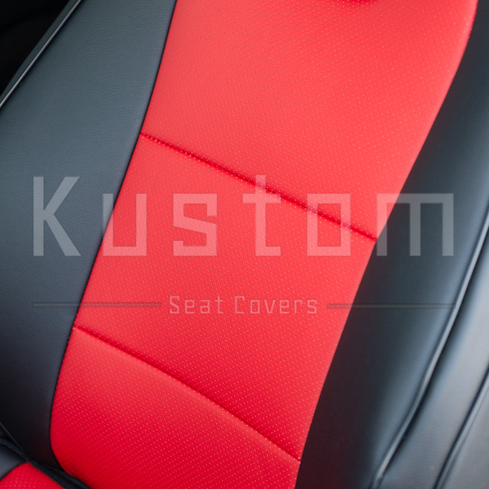 5th Gen Camaro Convertible Custom Leather Seat Covers