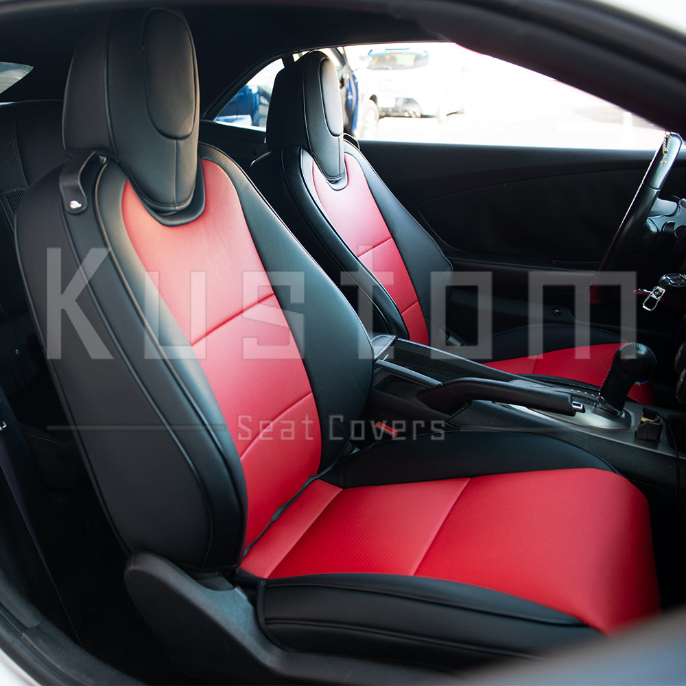 5th Gen Camaro Convertible Custom Leather Seat Covers