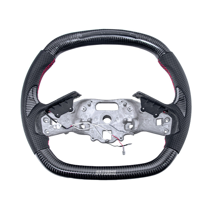 Corvette C8 Carbon Fiber Steering Wheel (Custom Order)