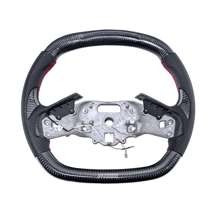 Corvette C8 Carbon Fiber Steering Wheel (Custom Order)