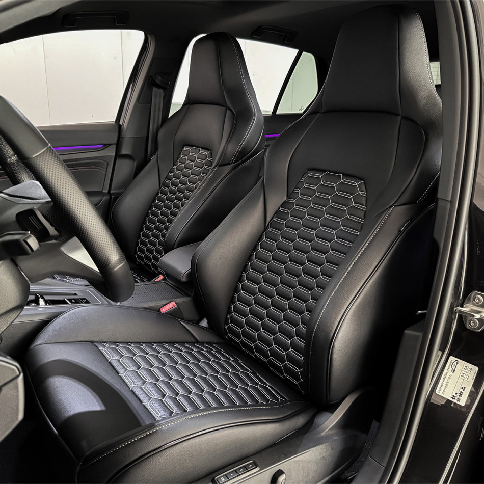 2022+ Volkswagen Golf GTI Premium Custom Leather Seat Covers