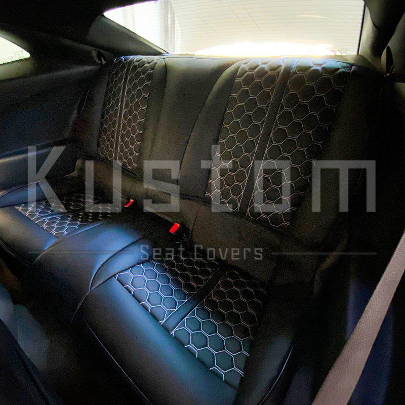 5th Gen Camaro Convertible Custom Leather Seat Covers