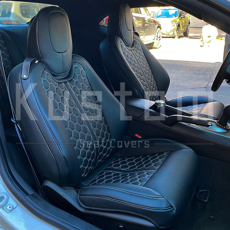 5th Gen Camaro Convertible Custom Leather Seat Covers
