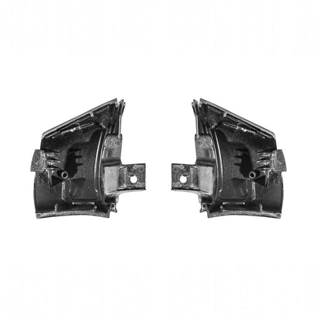 Corvette C6 Dry Carbon Fiber Steering Wheel Button Control Bezel Covers
