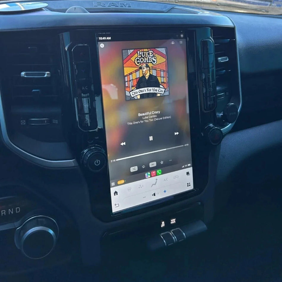 2019+ Dodge Ram Custom CarPlay Infotainment System