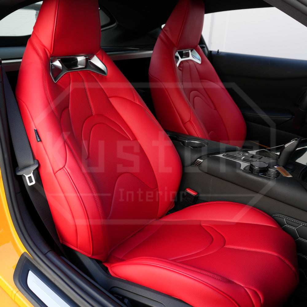 2020+ Toyota Supra Custom Leather Seat Covers