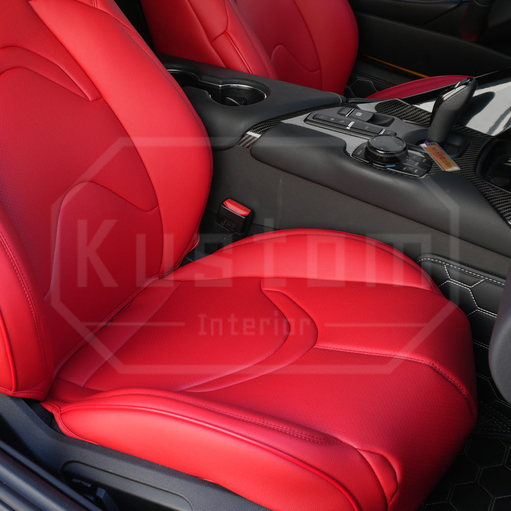 2020+ Toyota Supra Custom Leather Seat Covers