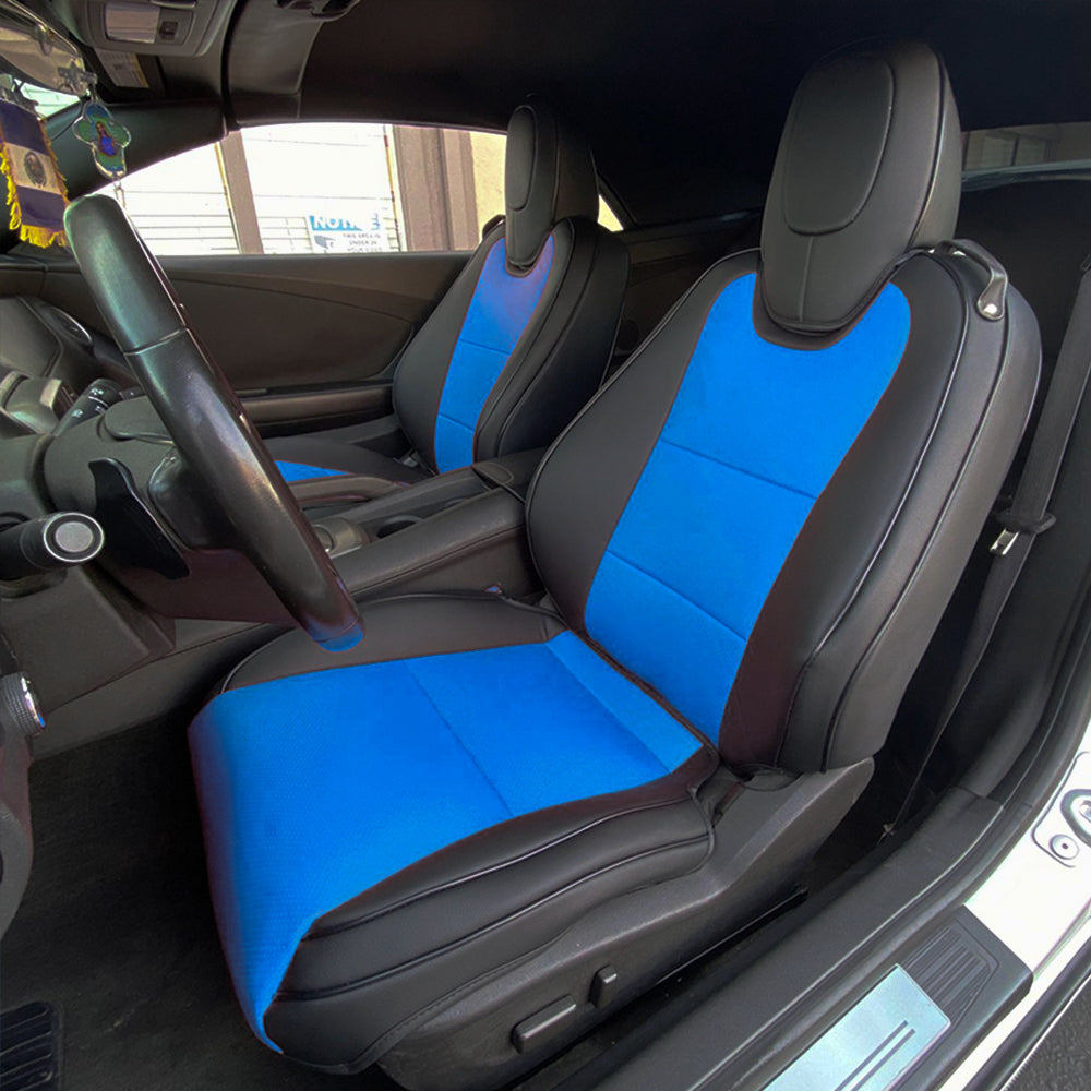 5th Gen Camaro Convertible Custom Leather Seat Covers
