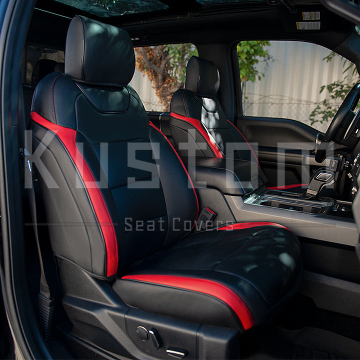 2015-20 Ford F150 Raptor Custom Leather Seat Covers