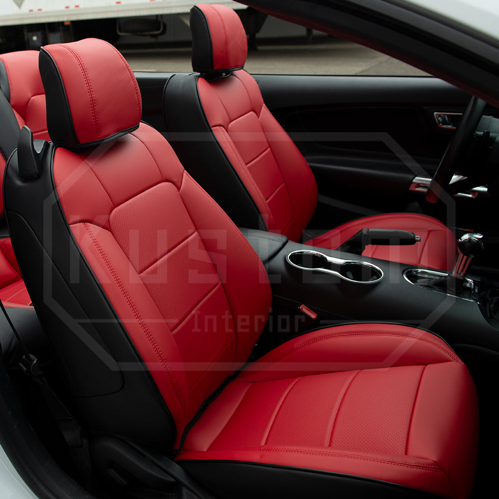 2015-23 Ford Mustang Convertible Custom Seat Covers