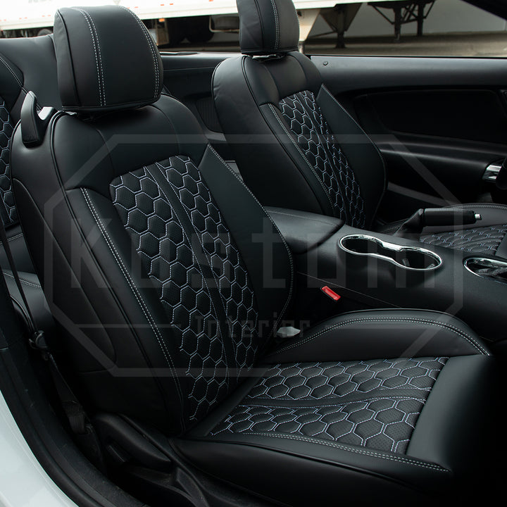 2015-23 Ford Mustang Convertible Custom Seat Covers